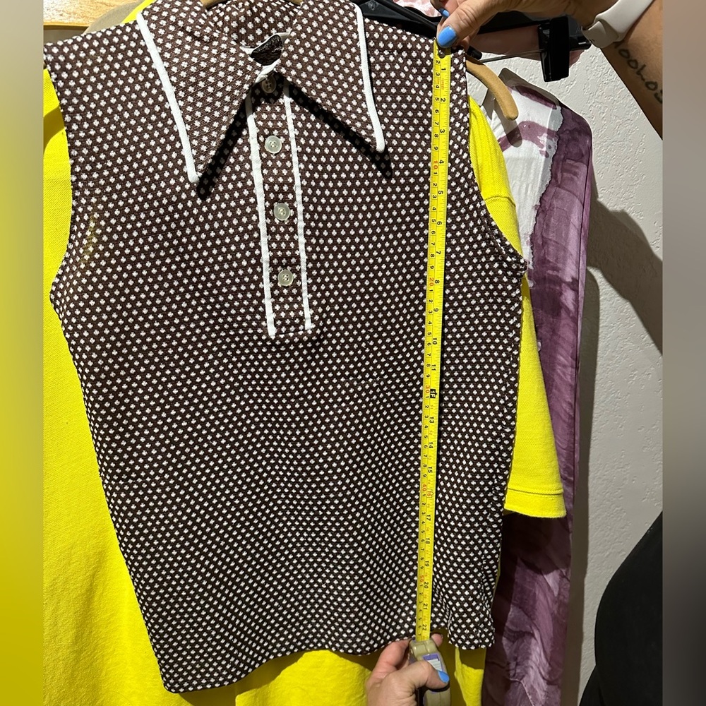 Vintage sleeveless knit by Vanderbilt. - Picture 3 of 4